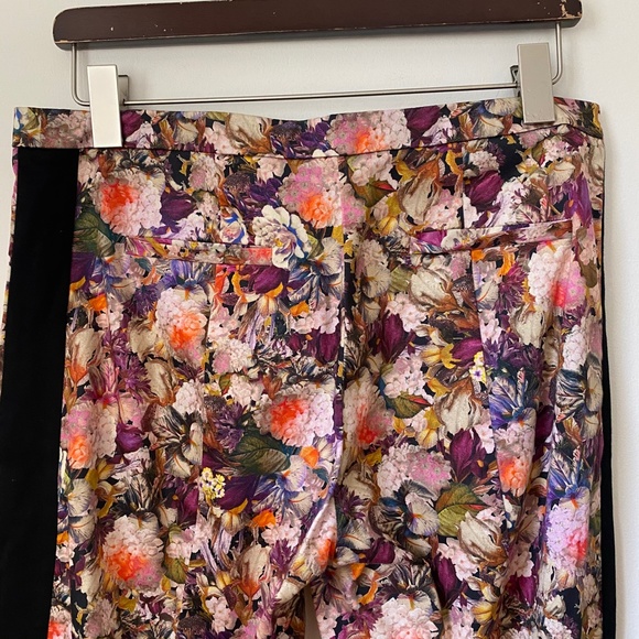 Topshop Hydra Floral Skinny Cigarette Ankle Pants - Picture 8 of 8